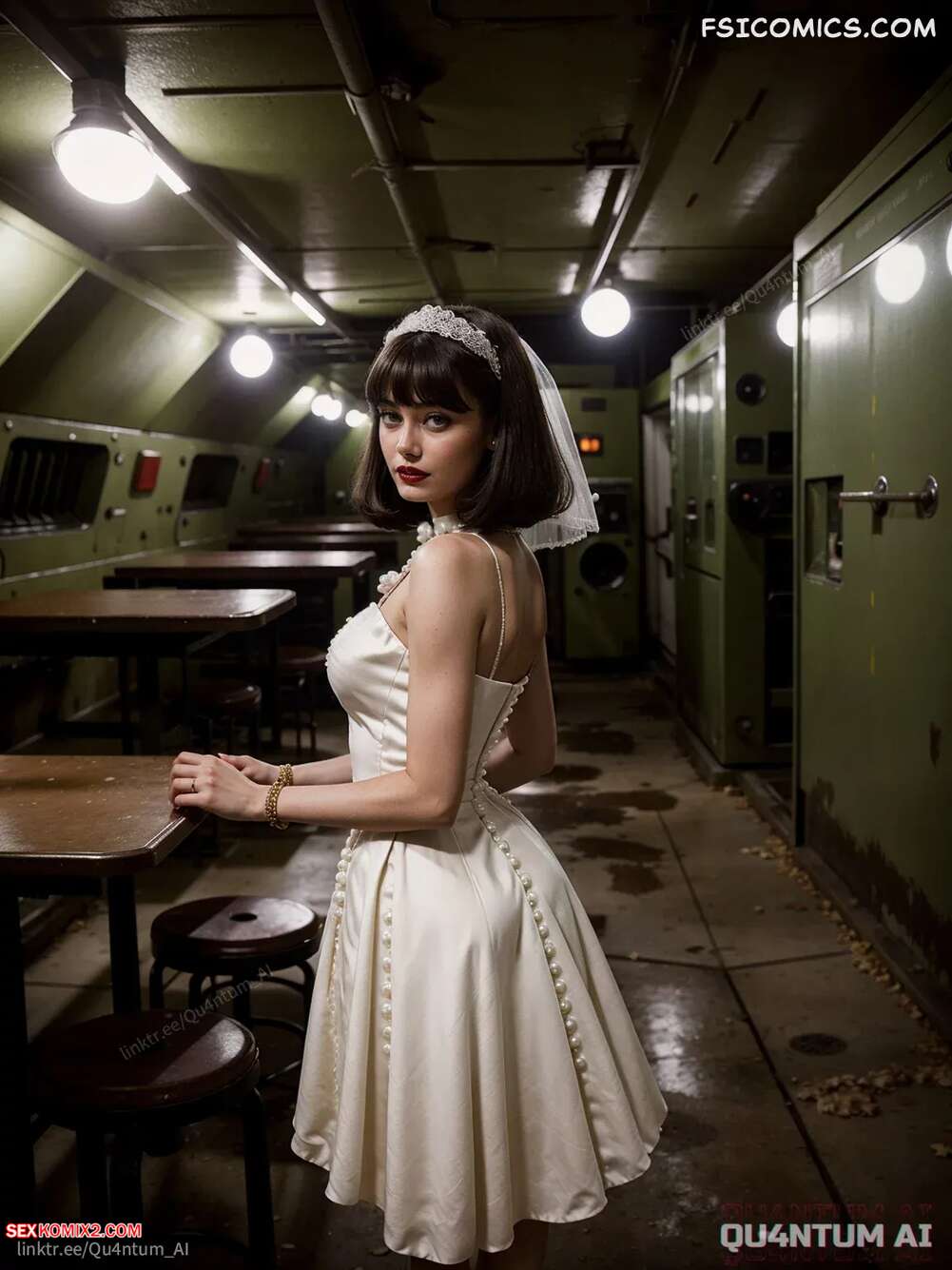 Porn comics Ella Purnell. Fallout Lucy. QuantumAI