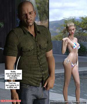 Porn comics Elsa Poolside. DarkLord.