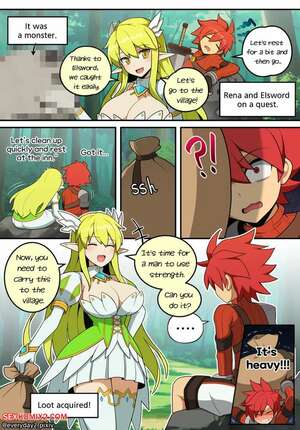 Porn comics Elswordick. Elsword. Everyday2