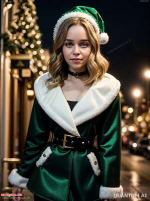 Porn comics Emilia Clarke. Last Christmas Cosplay. QuantumAI