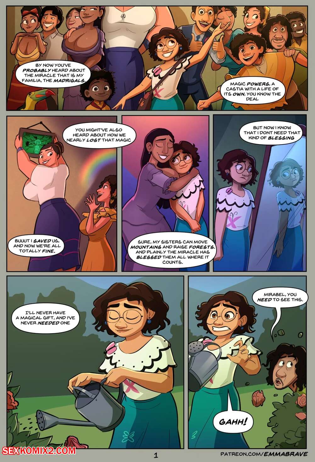 Porn comics Encanto 18+. EmmaBrave