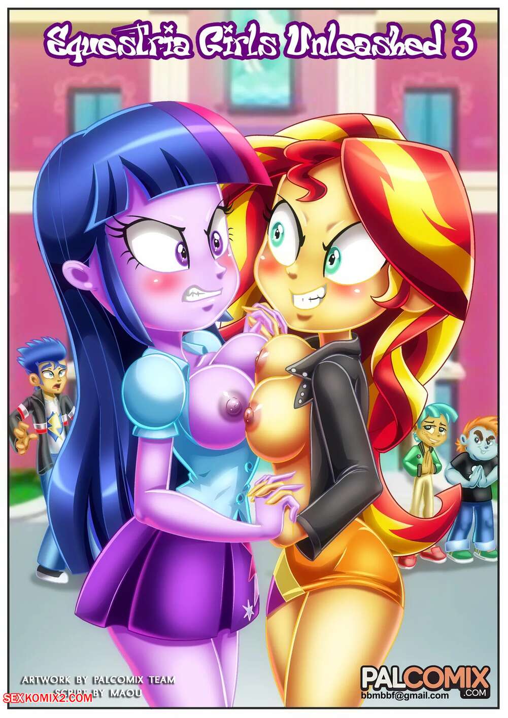 Porn comics Equestria Girls Unleashed 3. PalComix