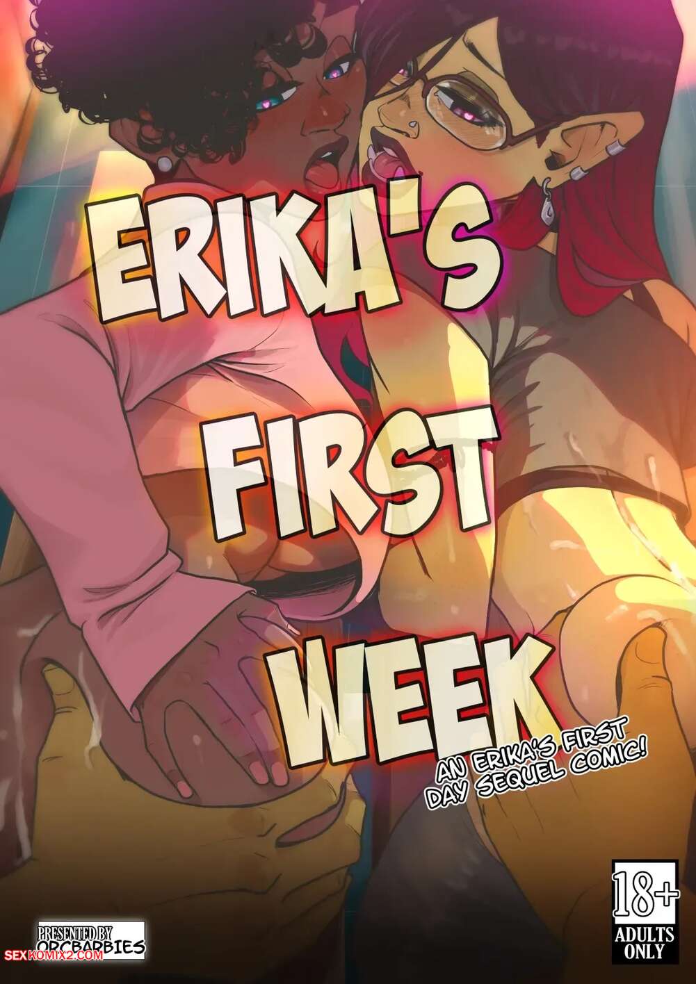 Porn comics Erikas First Week. OrcBarbies