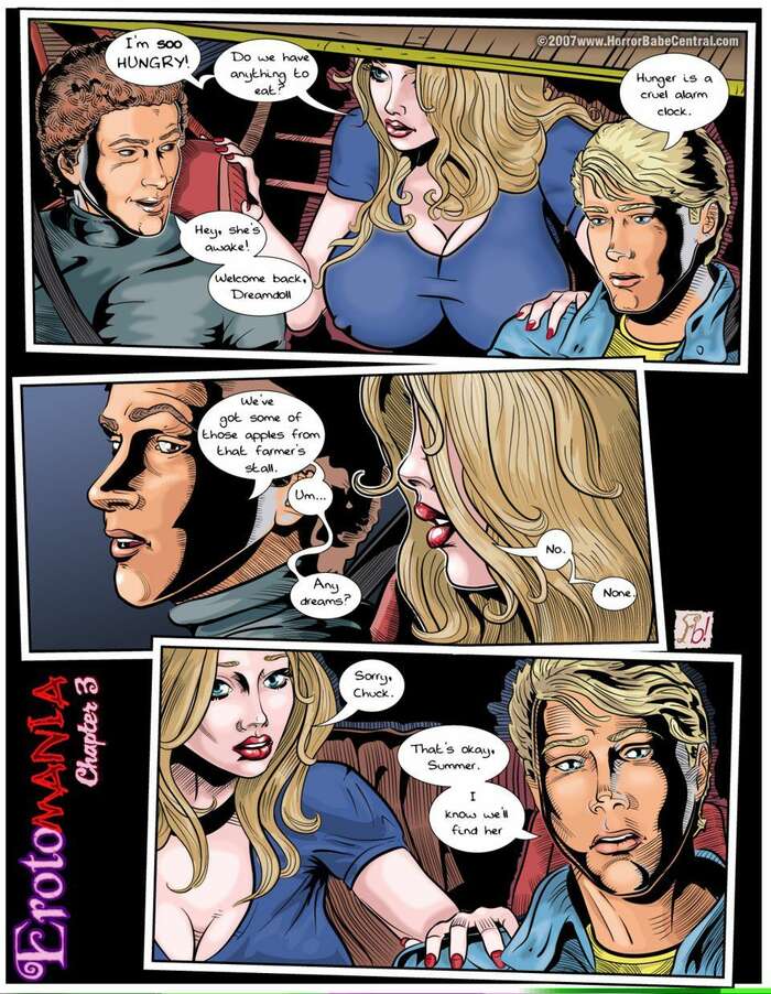 Porn comics Erotomania. Part 3.