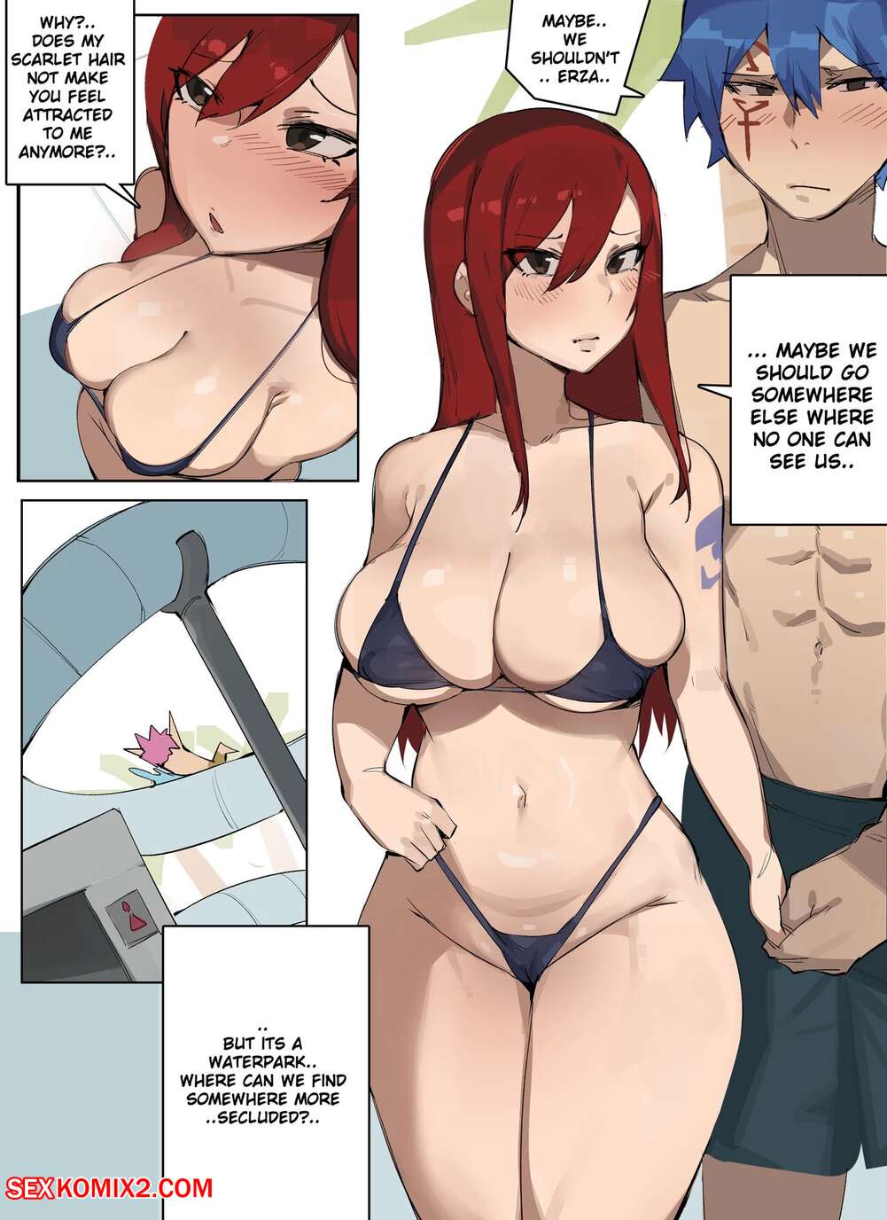 Porn comics Erza x Jellal. Elijahzx
