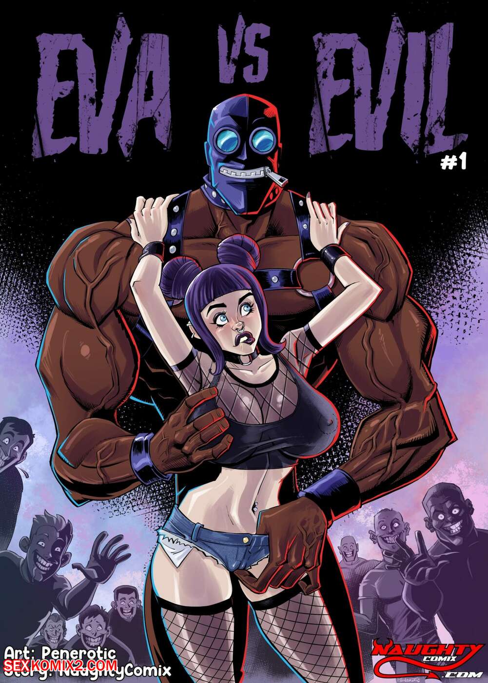Porn comics Eva Vs. Evil. Naughtycomix