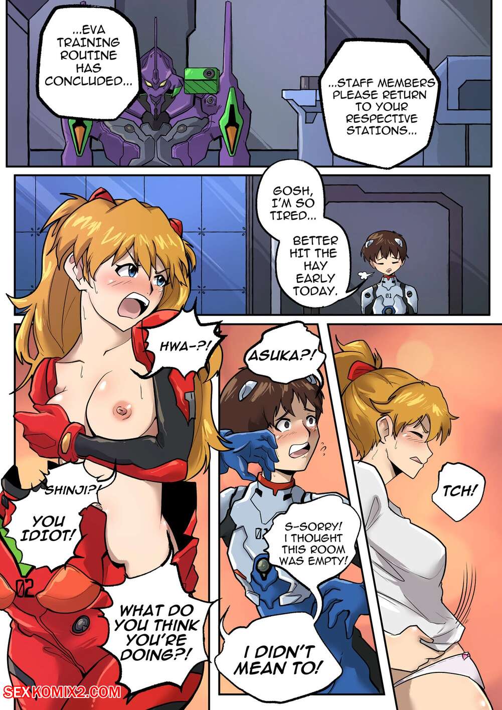 Porn comics Evangelion Crossdressing. Pegasus Tg Tf