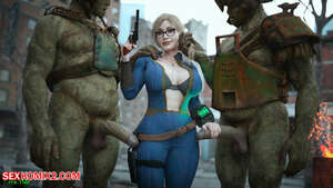 Porn comics Exploring A Vault Dweller. Rrolled