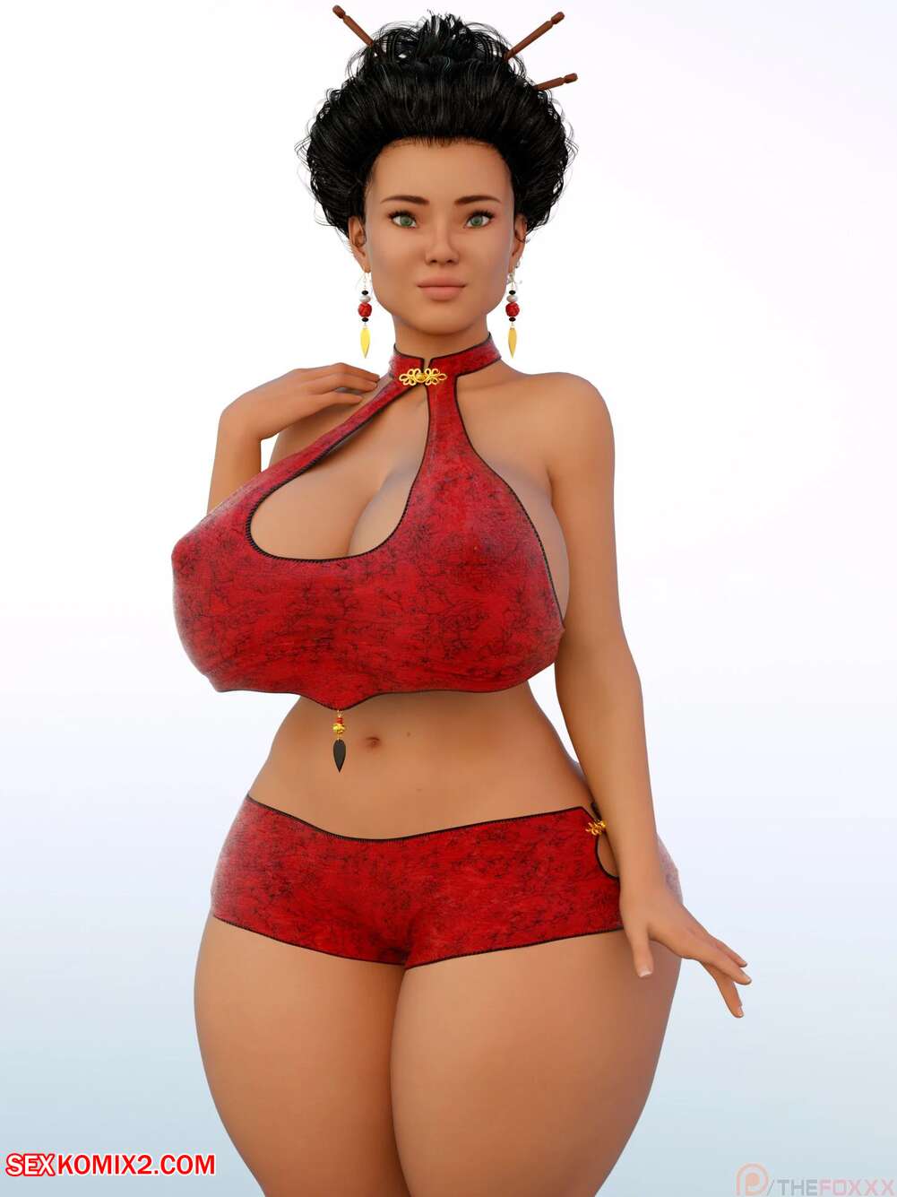 Porn comics Extra Renderings. The FOXXX. KIOKO KUCHI
