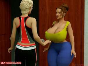 Porn comics Extra Renderings. The FOXXX. NAKED YOGA LESSONS I