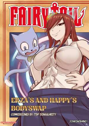 Porn comics Fairy Tail. Erzas and Happys Bodyswap. TSFSingularity.