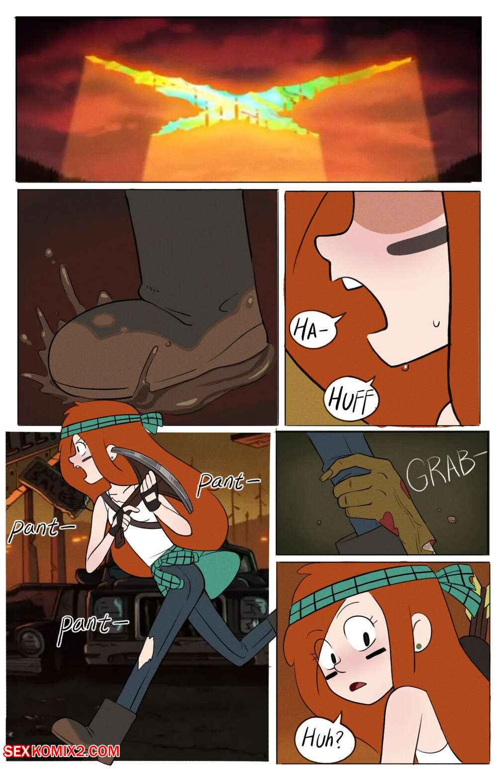 Porn comics Fall of Wendy. Mangamaster