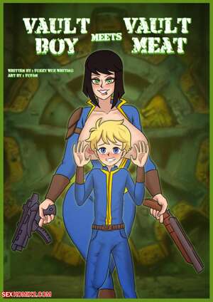 Porn comics Fallout. Vault boy meets Vault meat. Fufan.