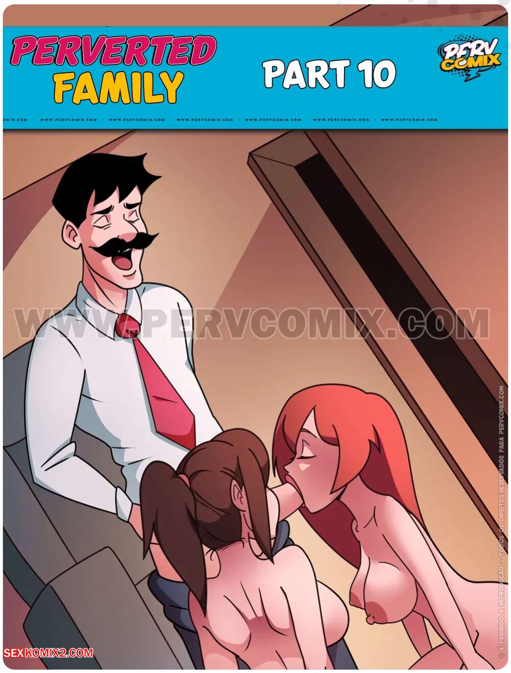 Porn comics Familia Pervson. Chapter 10. PervComix