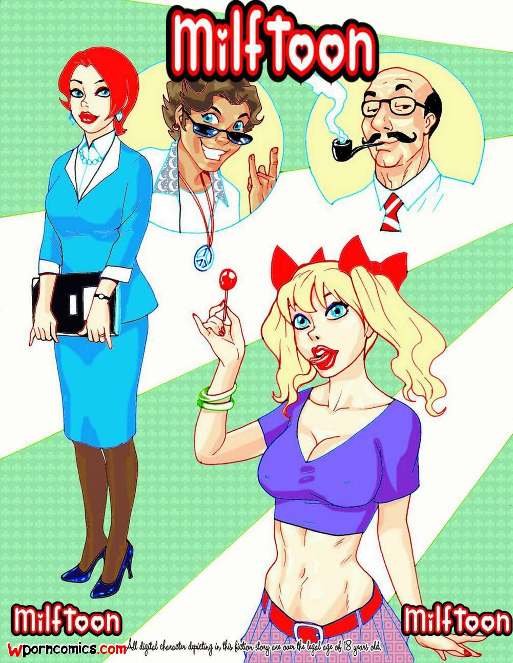 Porn comics Family. Chapter 1. Colored. MILFToon.