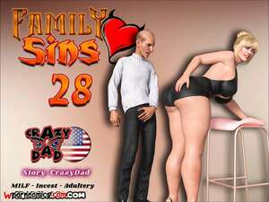 Porn comics Family Sins. Chapter 28. CrazyDad3D.
