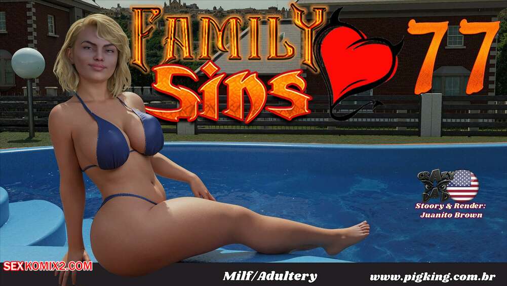 Porn comics Family Sins. Chapter 77. CrazyDad3D