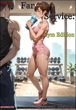 Porn comics Fan Service. Gym Edition. Overwatch. Velvet nymph
