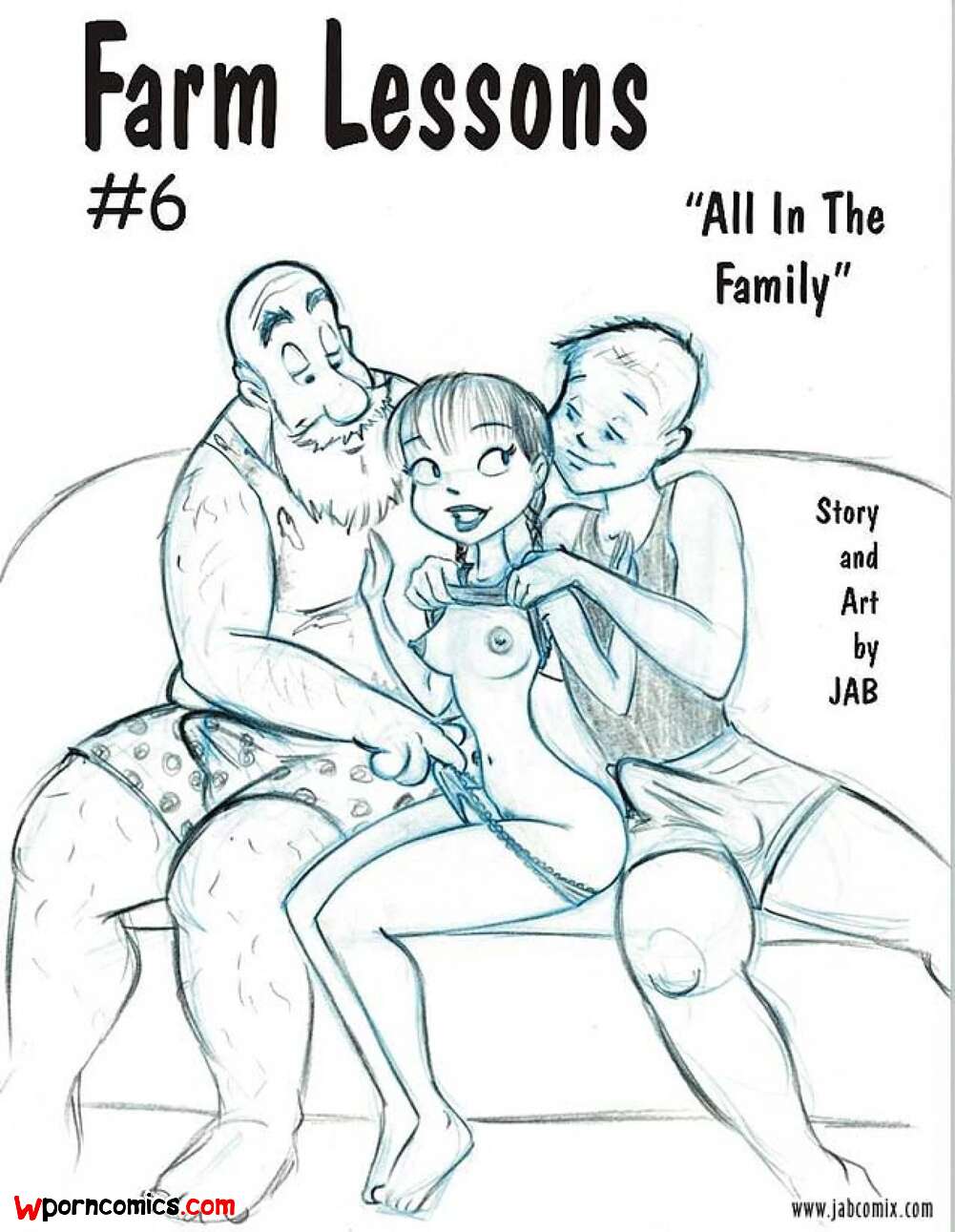 Porn comics Farm Lessons. All in the Family. Chapter 6. JABComix.