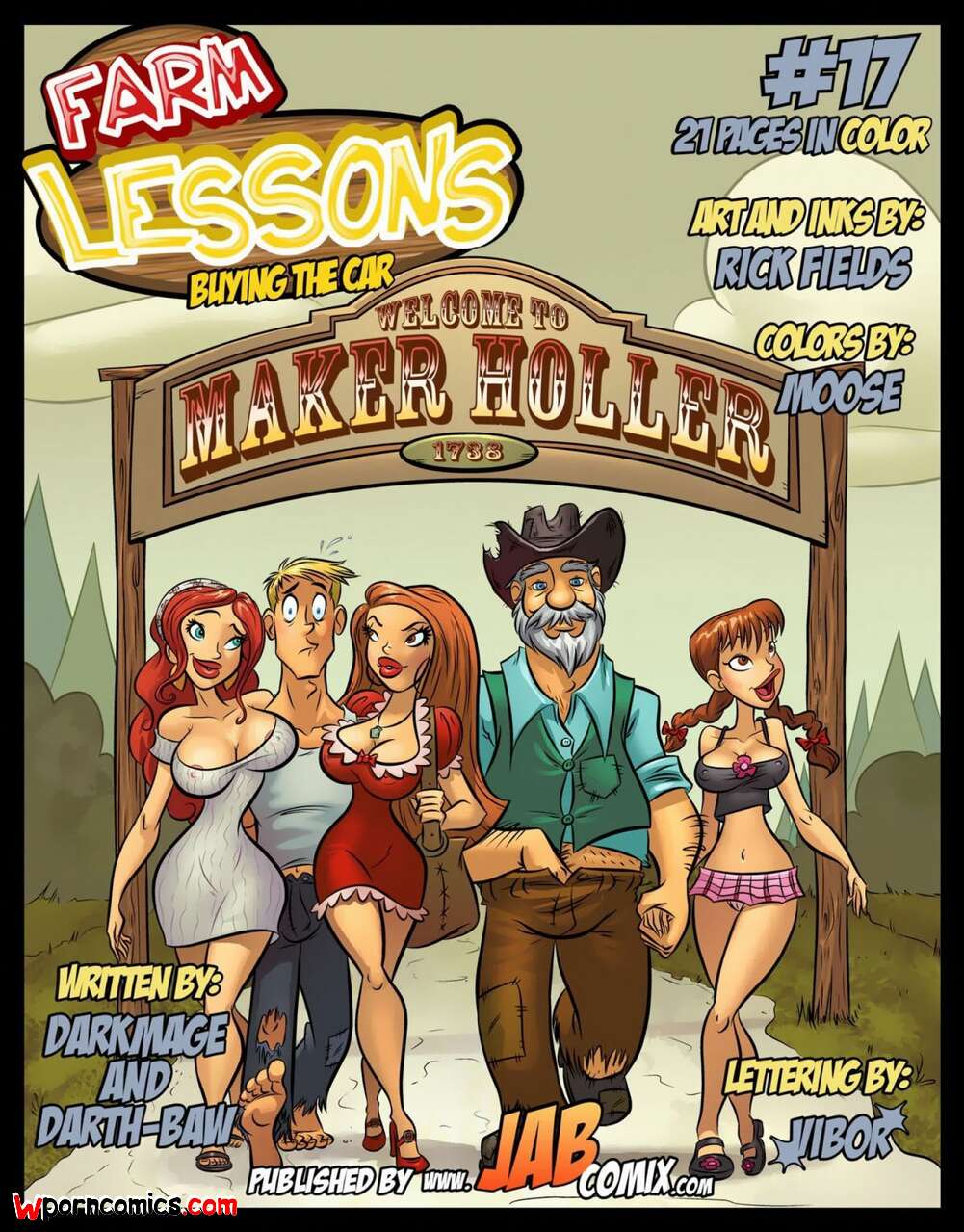 Porn comics Farm Lessons. Buying the Car. Chapter 17. JABComix.