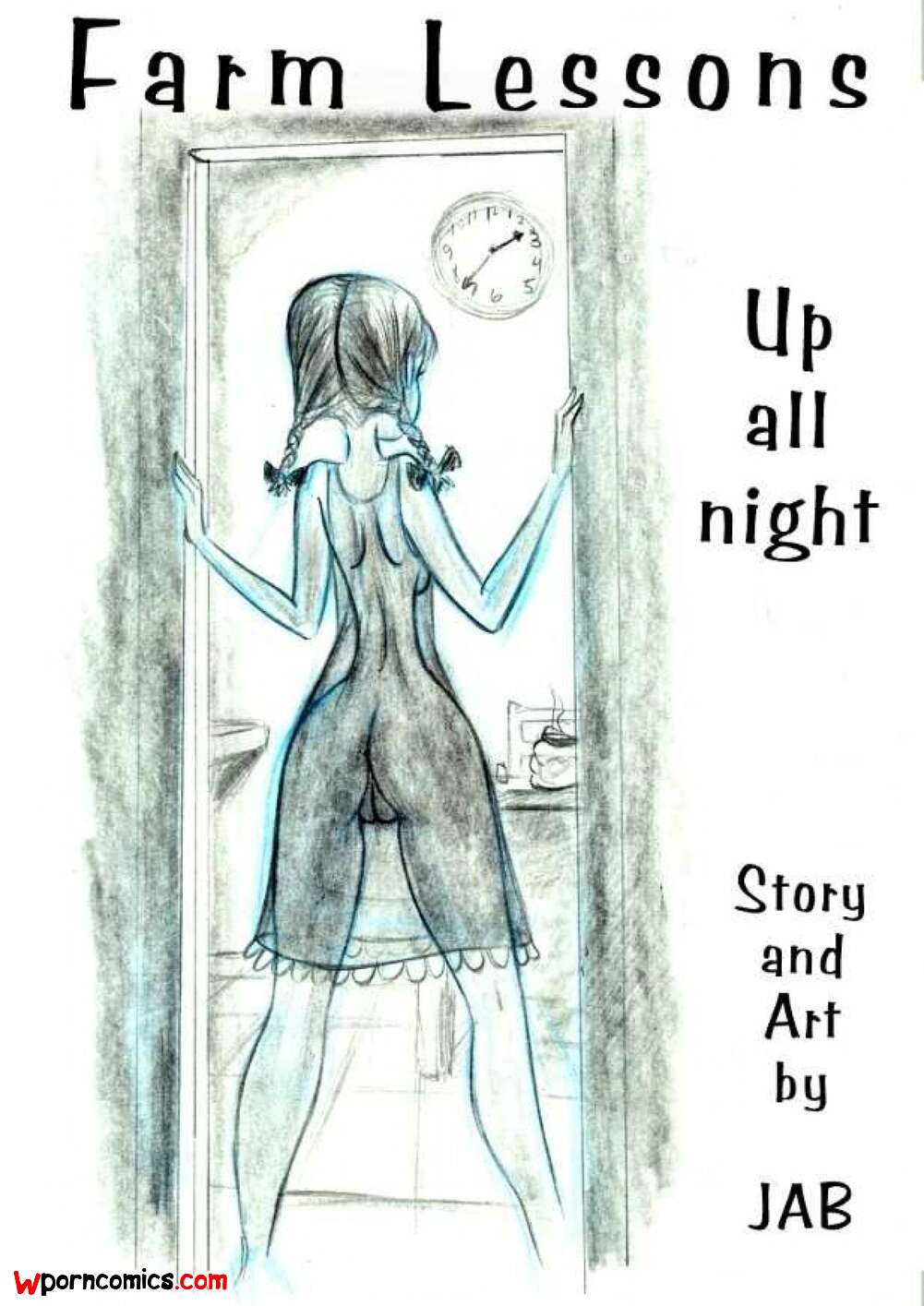 Porn comics Farm Lessons. Up All Night. Chapter 4. JABComix.