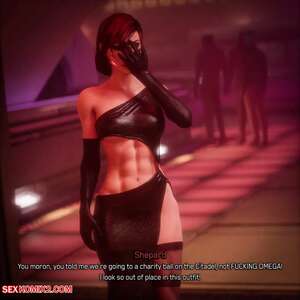 Porn comics Femsheps Night Out. Mass Effect. Currysfm