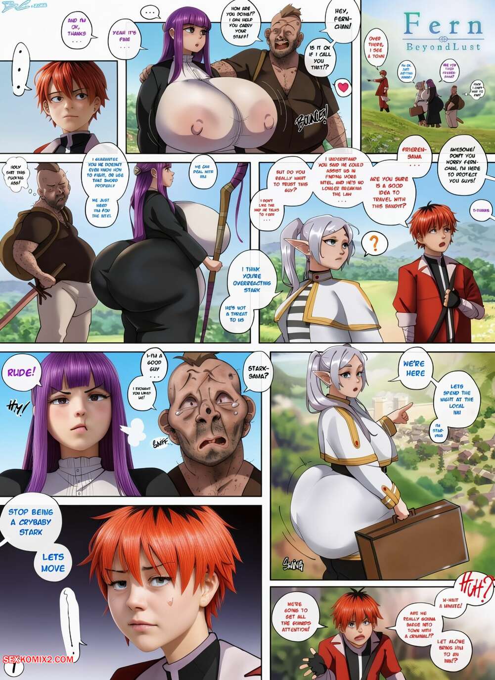 Porn comics Fern. Frieren. Beyond Journeys End. BitterCream