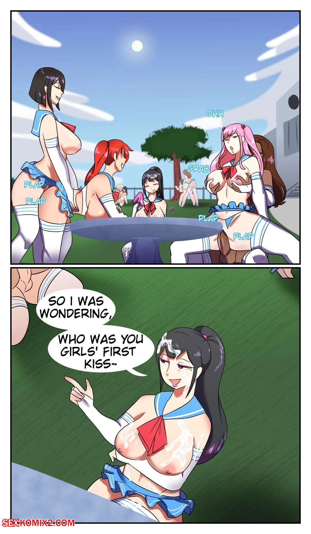 Porn comics Friend Group Discusses Their First Kiss. CreamyReflex