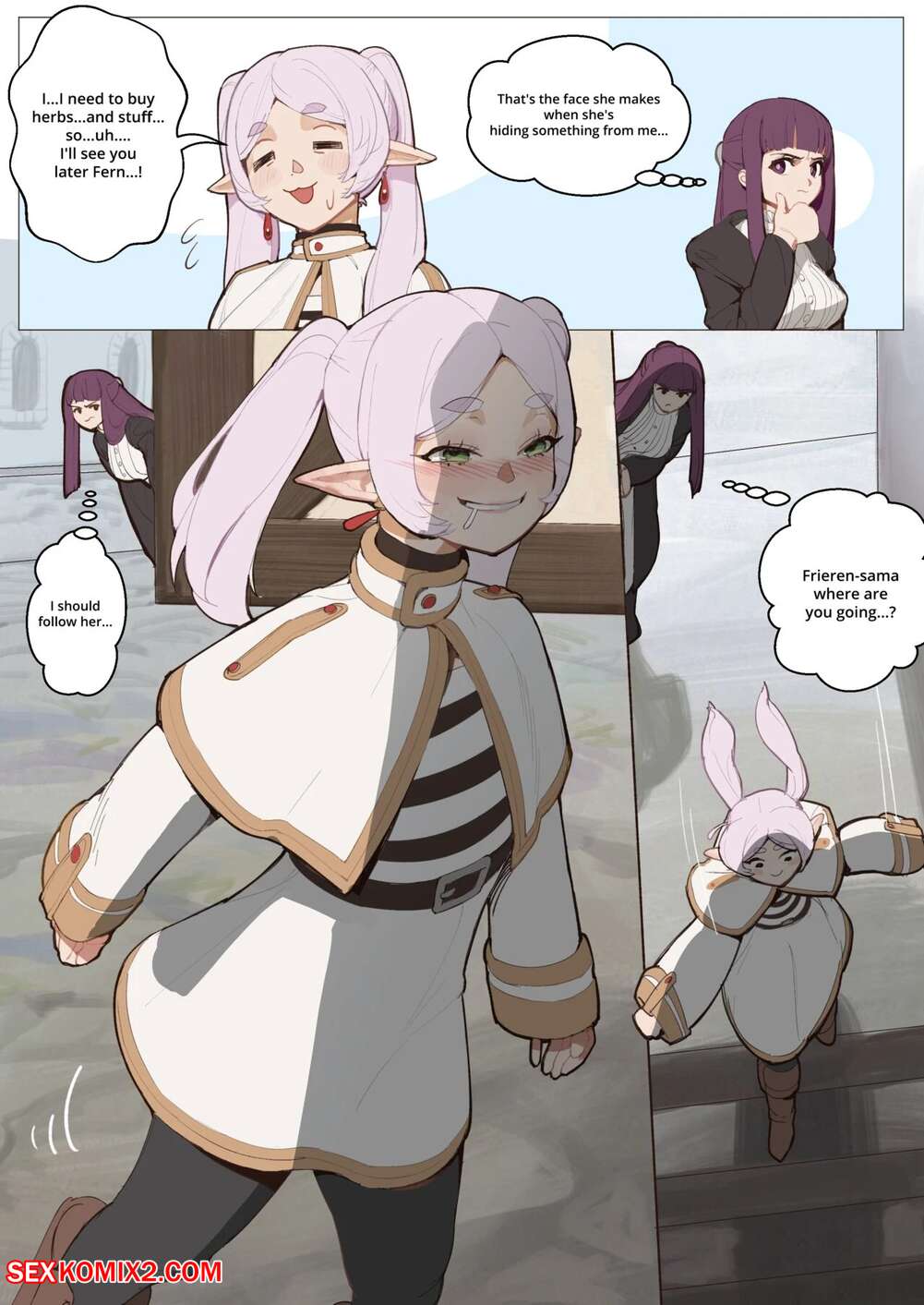 Porn comics Frieren Buys Herbs. Wjs07