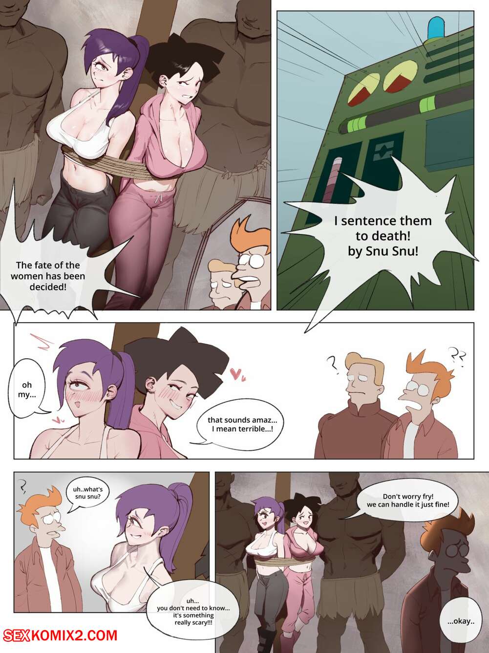 Porn comics Futurama. blacked snu snu. wjs07
