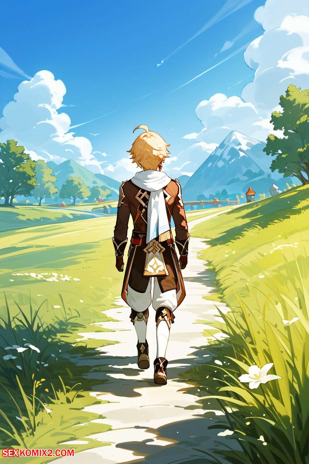 Porn comics Genshin Harem. Sadenda