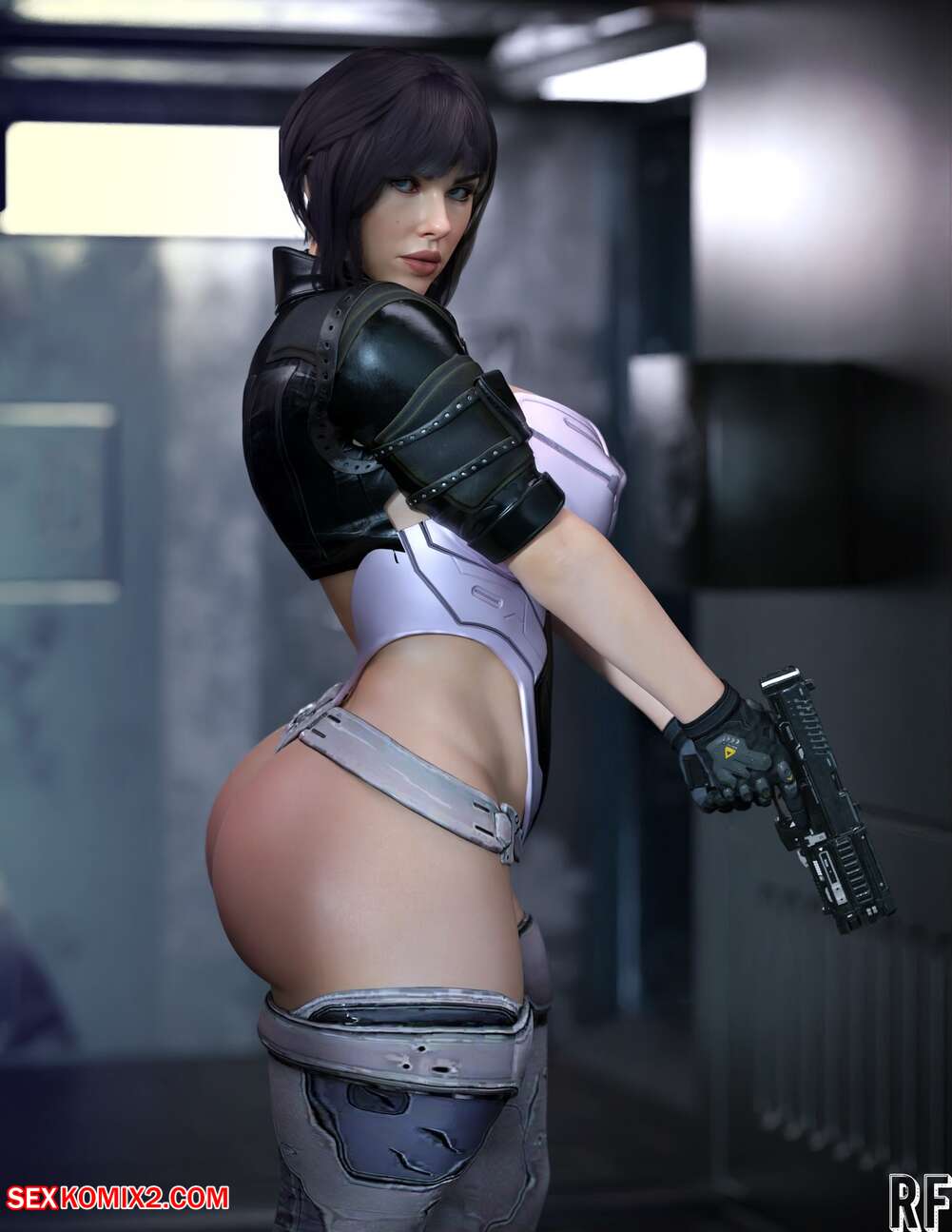 Porn comics Ghost in the Shell 2017. Rude Frog.