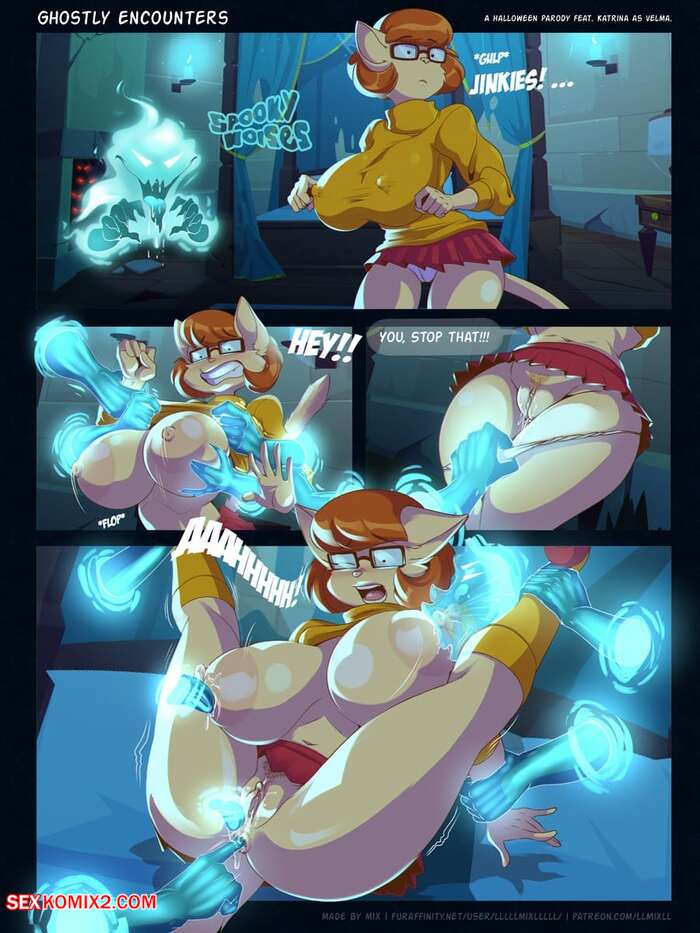 Porn comics Ghostly Encounter. Scooby Doo. Galactic michi, llmixll.