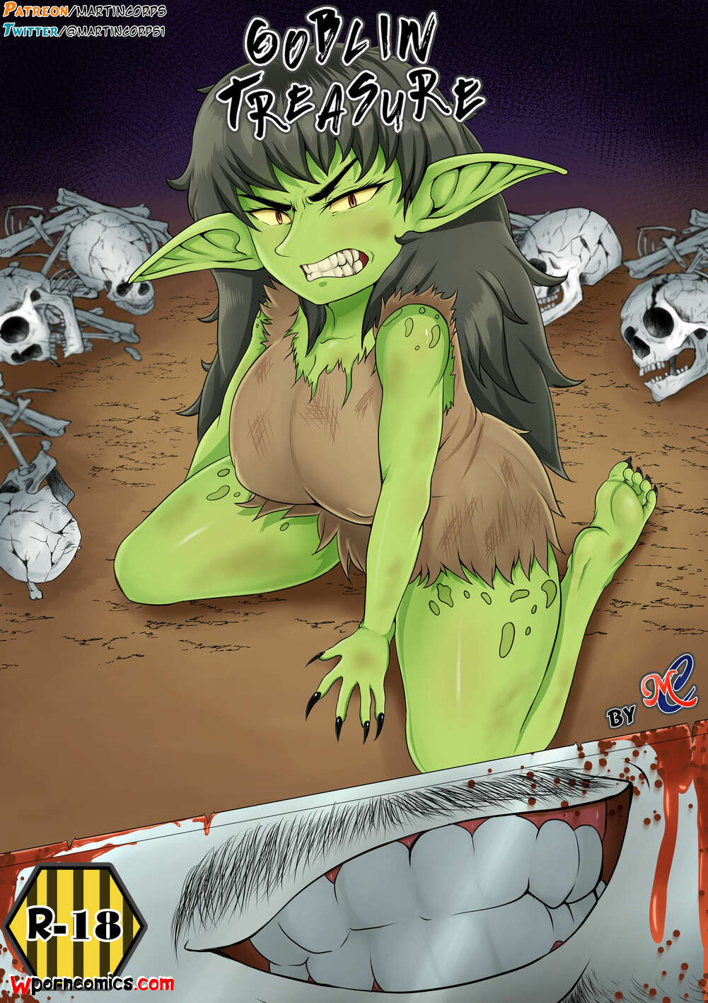 Porn comics Goblin Treasure. MartinCorps