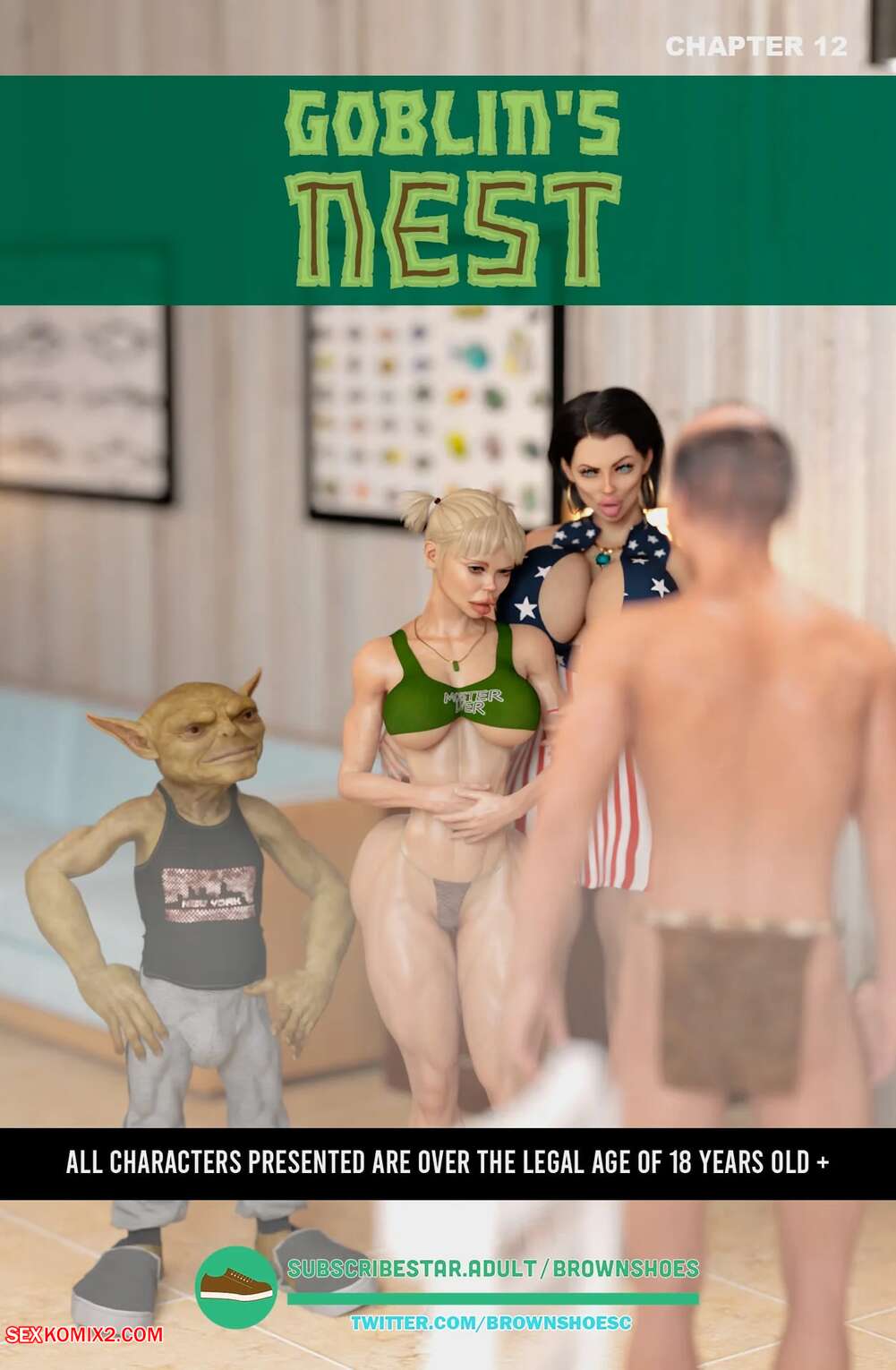 Porn comics Goblins Nest. Chapter 12. Brown Shoes