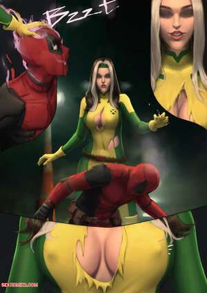 Porn comics Gone Rogue. Marvel Comics. TSFSingularity