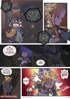 Porn comics Gorou. StrongBana
