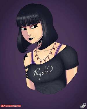 Porn comics Goth Girl Evelynn. StormKingDavid