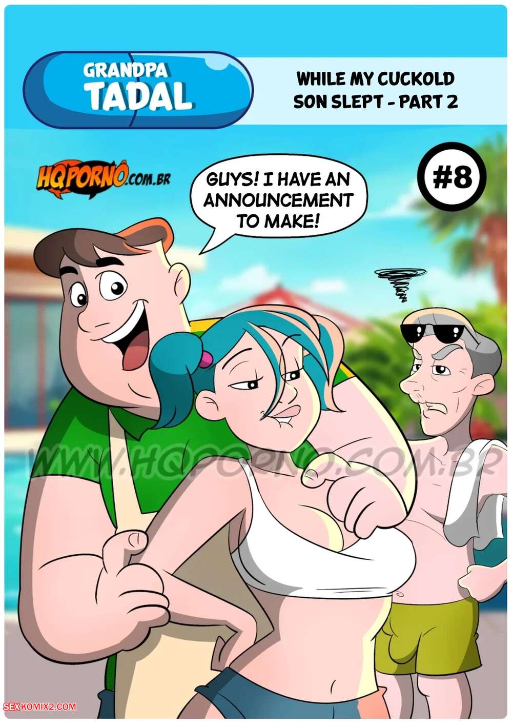 Porn comics Grandpa Tadal. Chapter 8. Vovo Tadala. HQPorno