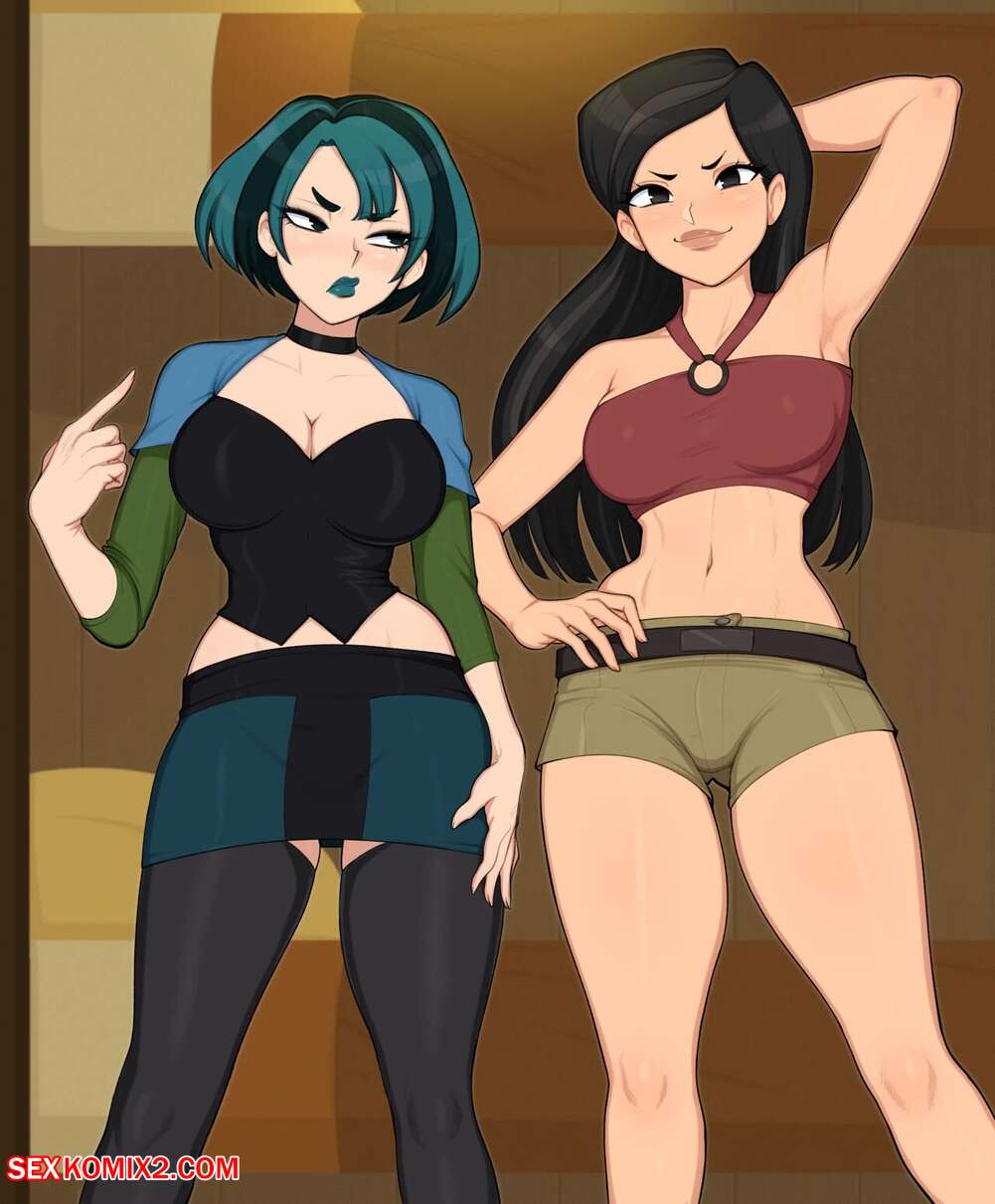 Porn comics Gwen and Heather. Total drama island. Afrobull
