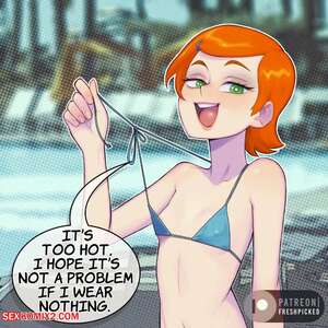 Porn comics Gwen Tennyson Sets. Fresh Picked