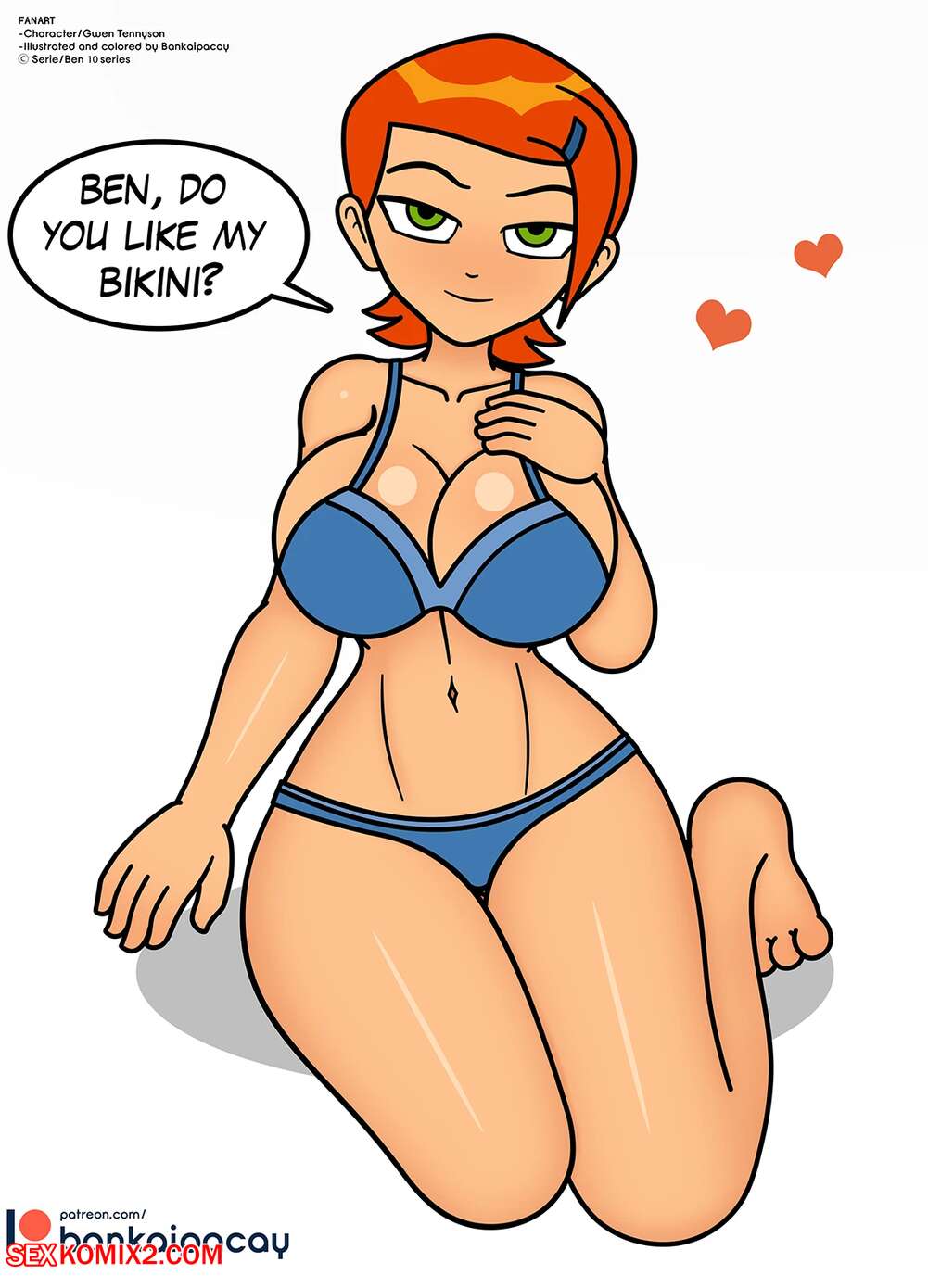 Porn comics Gwen x Ben Pool Situation. Bankaipacay