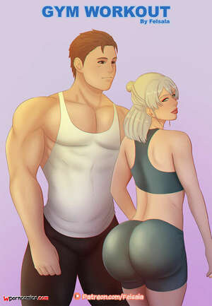 Porn comics Gym Workout. Felsala