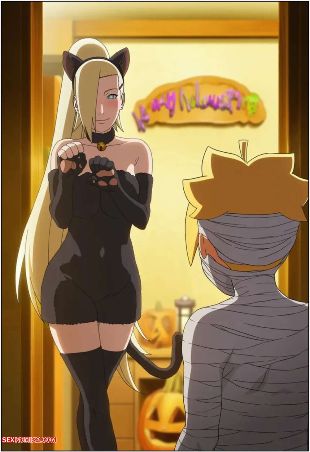 Porn comics Halloween. Boruto X Ino. TheFarAi