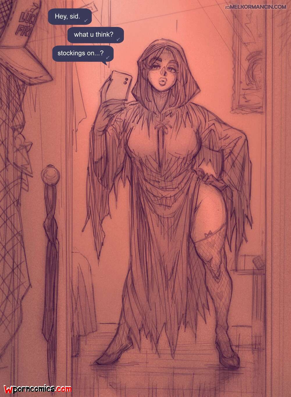 Porn comics Halloween 2021. Romulo Melkor Mancin.