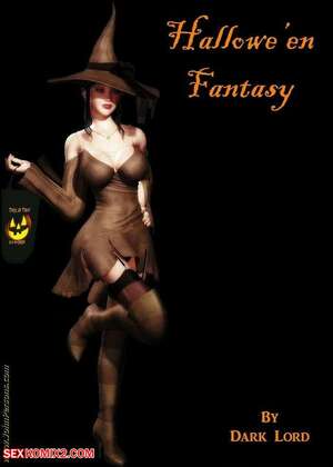 Porn comics Halloween Fantasy. DarkLord.