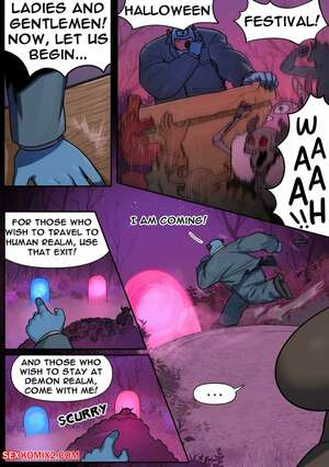 Porn comics Happy Halloween. 6no1