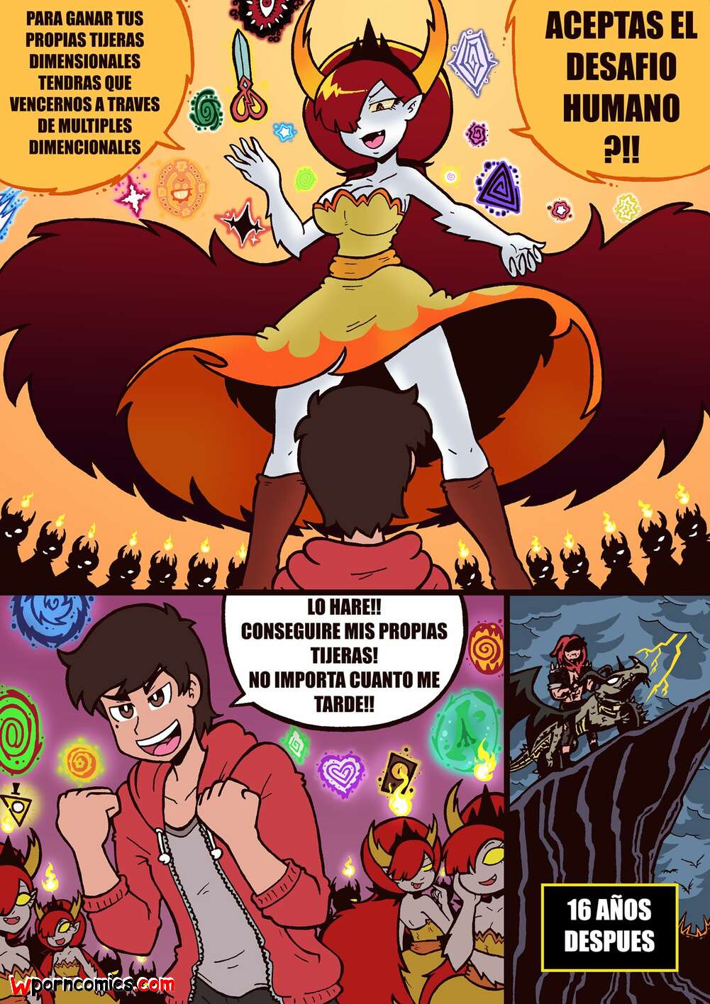 Porn comics Harem Neverzone World. Malandra