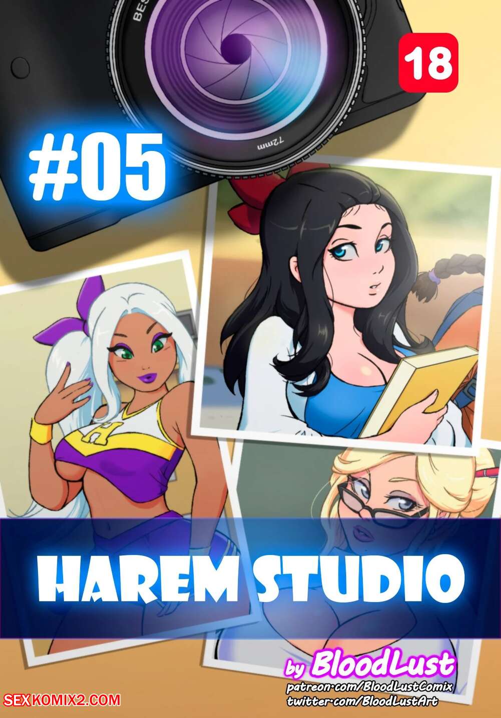 Porn comics Harem Studio. Chapter 5. BloodLust.