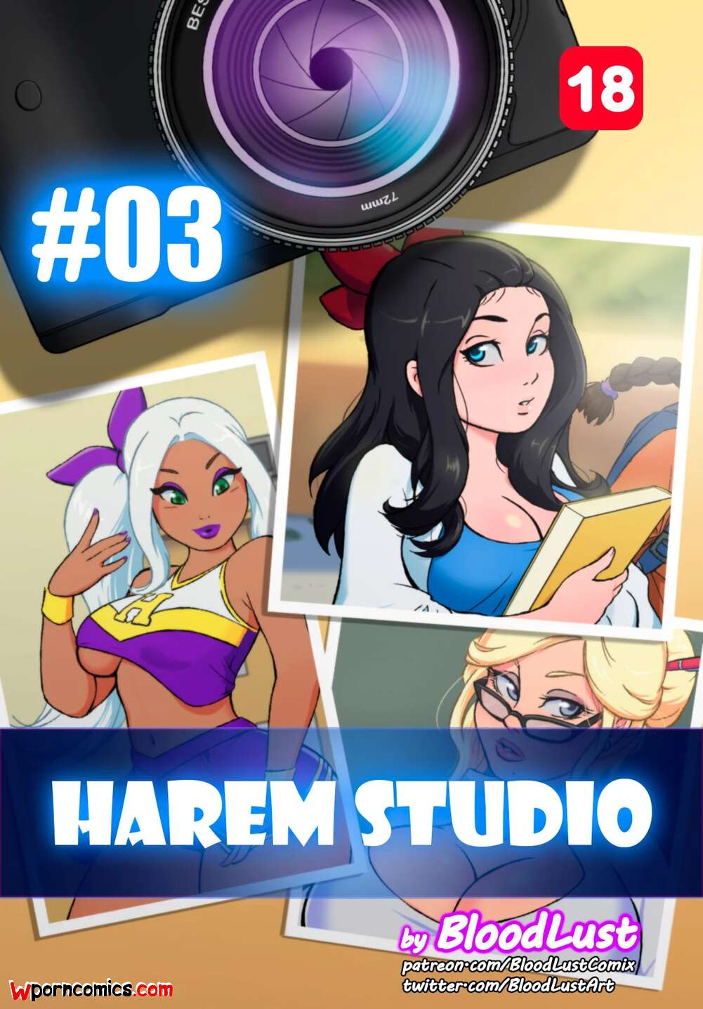 Porn comics Harem Studio 3. BloodLust